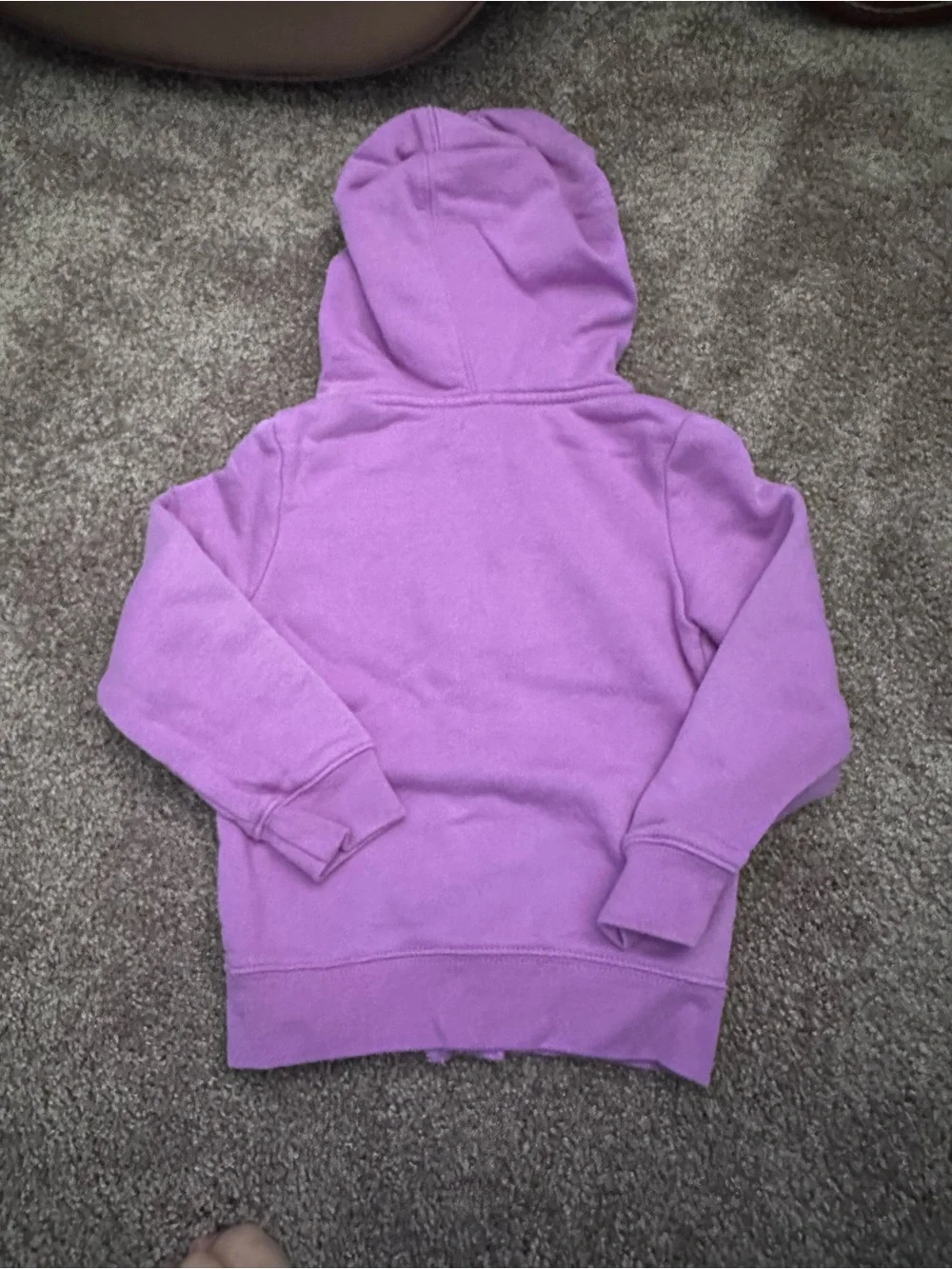 GAP Factory Girls' Purple Zip-Up Hoodie 3T